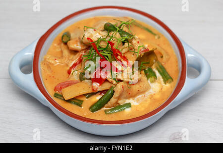 Chicken Panang curry, Thai food Stock Photo