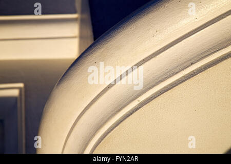 thailand    temple   abstract    in the  concrete   brick shadow Stock Photo