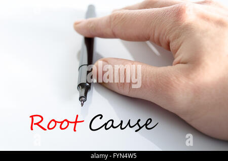 Root cause Text Concept Stock Photo