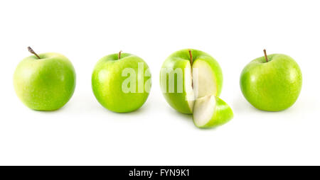 different apples Stock Photo