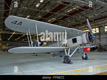 Fairy Swordfish W5856 Royal Navy Historic Flight Stock Photo