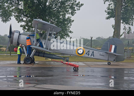 Fairy Swordfish W5856 Royal Navy Historic Flight Stock Photo