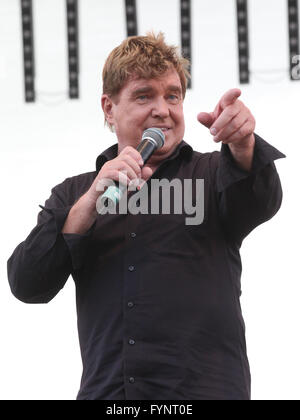 Singer Frank Schoebel Stock Photo