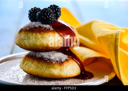german doughnuts Stock Photo