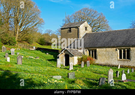 St Anthony's Church, Cartmel Fell, South Lakeland, Cumbria, England UK Stock Photo