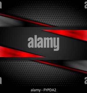 Tech black design with perforated metal texture Stock Photo - Alamy