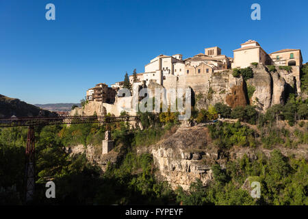 Overview of Cuenca in Castilla-La Mancha, Spain Stock Photo