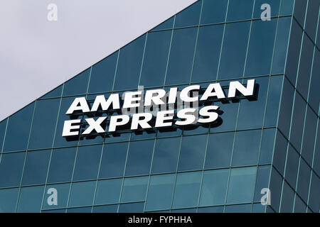 American Express' office in North York, Ont., on April 24, 2016 Stock ...