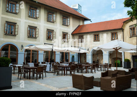 Otocec Castle, Novo Mesto Municipality, Lower Carniola region, Southeast Slovenia, Europe Stock Photo