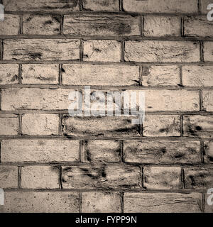 in london abstract    texture of a ancien wall and ruined brick Stock Photo