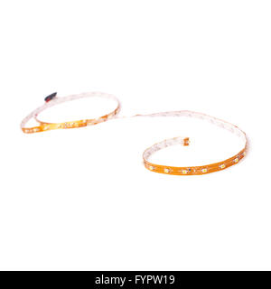 Tape of diodes over white isolated background Stock Photo