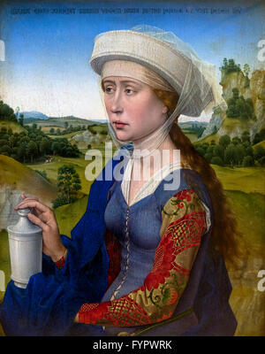 Rogier van der Weyden Braque Family Triptych detail Stock Photo - Alamy