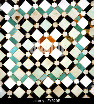 abstract morocco in africa  tile the colorated pavement   background texture Stock Photo
