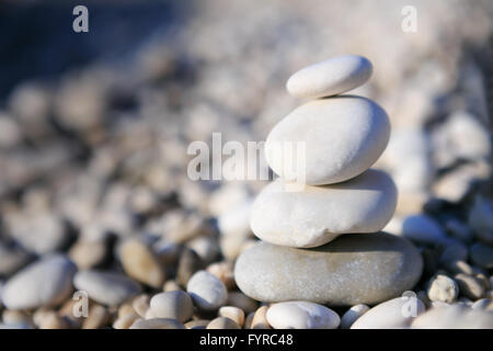 Zen and balance concept – pebble stones