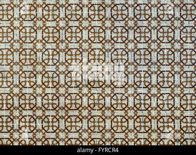 Azulejos, traditional Portuguese tiles Stock Photo