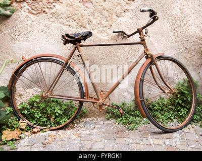 Old rusty vintage bicycle Old rusty vintage bicycle