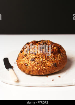 Sourdough bread loaf Stock Photo