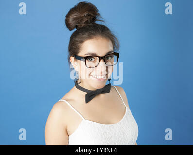 Portrait of a young pretty girl. Stock Photo