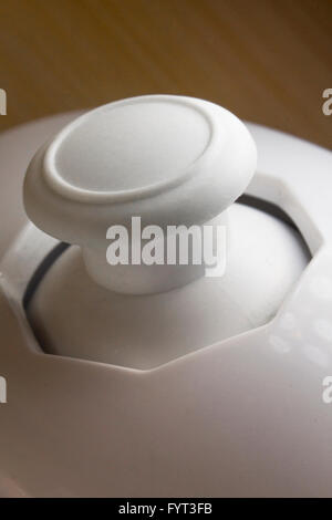 Macro extreme close up video game controller buttons and joy stick Stock Photo