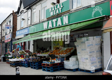 Halal Fruit Vegetables & Meat Shop Tooting Daily Fresh Foods Stock