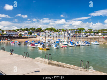 Saundersfoot - Pembrokeshire Stock Photo