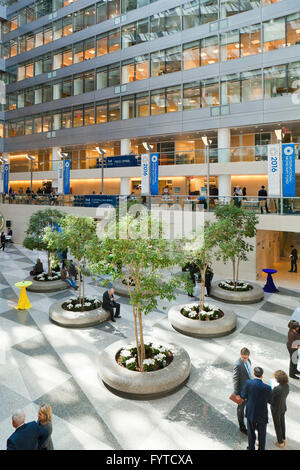 Mezzanine level of the IMF headquarters building - Washington, DC USA ...