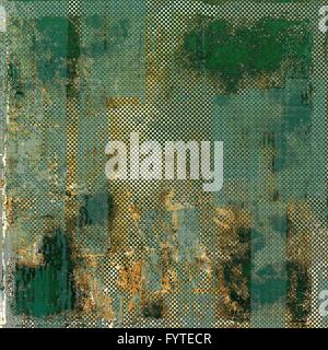 Nice looking grunge texture or abstract background. With different color patterns: yellow (beige); brown; gray; green; blue Stock Photo