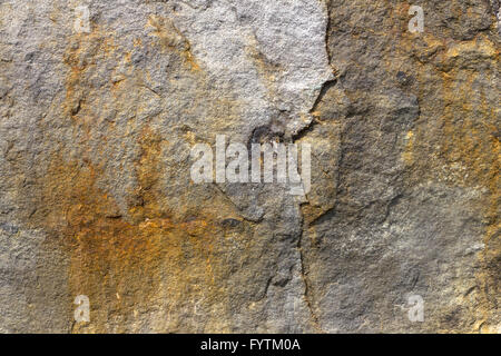 Face into the stone Stock Photo