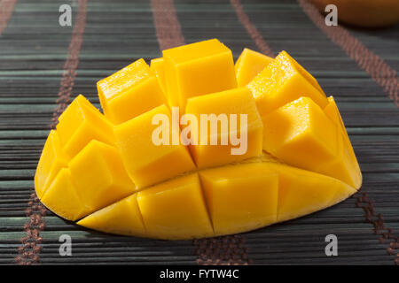 Mango on Dark Stock Photo
