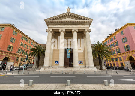 Nice Notre-Dame du Port Church in France Stock Photo