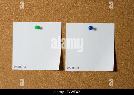 two reminders Stock Photo