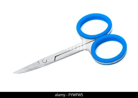 nail sciccors on white background Stock Photo