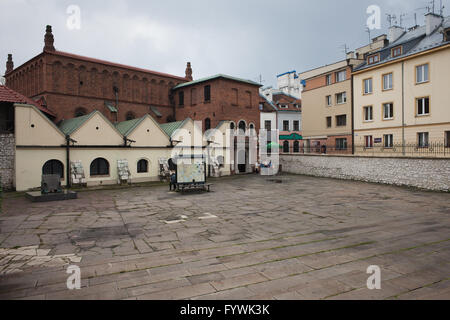 Old Synagogue (Stara Synagoga), Jewish monument, museum in Kazimierz district, city of Krakow, Poland Stock Photo