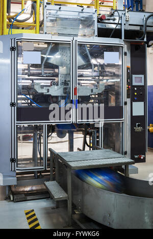 conveyor in a modern factory Stock Photo