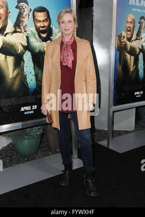 Hollywood, CA, USA. 27th Apr, 2016.  Jane Lynch. Arrivals for the Los Angeles Premiere of Warner Bros.' ''Keanu'' held at ArcLight Hollywood. Photo Credit: Birdie Thompson/AdMedia Credit:  Birdie Thompson/AdMedia/ZUMA Wire/Alamy Live News Stock Photo