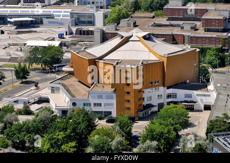 Berliner Philharmonie, Concert Hall, Kulturforum, Kemperplatz, Tiergarten, Mitte, Berlin, Germany / Kemper Square Stock Photo