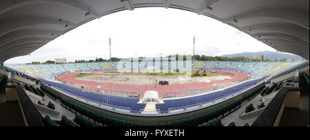 Bulgarian national stadium panorama Stock Photo