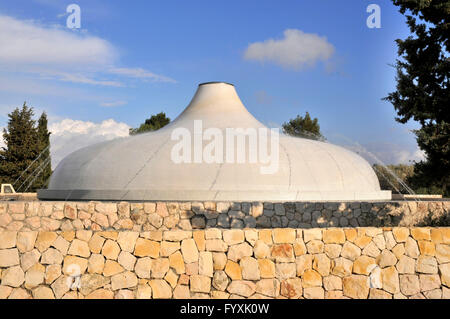 Shrine of the Book, Scrolls from the Qumran, Israel Museum, Jerusalem, Israel Stock Photo