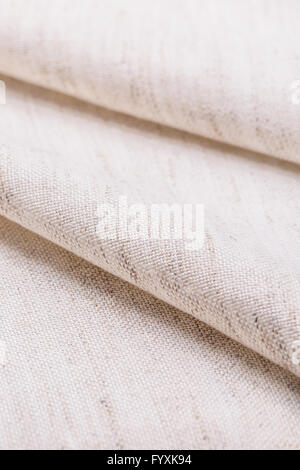 Closeup detail of pastel canvas fabric texture Stock Photo