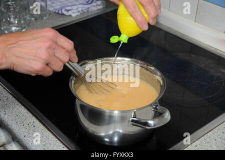 Cydonia, Quince, cooking jam Stock Photo