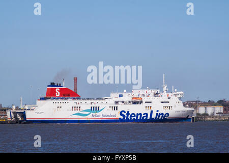 Stena Line ferry, Liverpool, Merseyside, England, U.K. Stock Photo