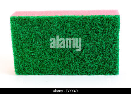Red sponge Stock Photo