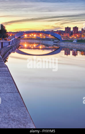 Madrid Rio park. Madrid. Spain. Stock Photo