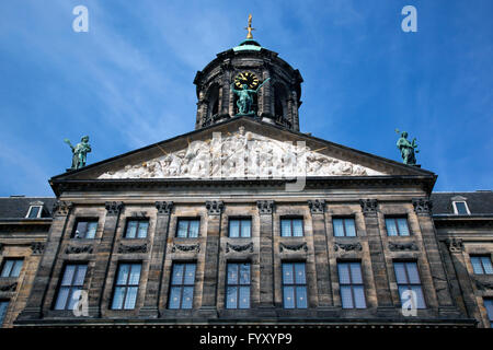 Royal Palace in Amsterdam Stock Photo