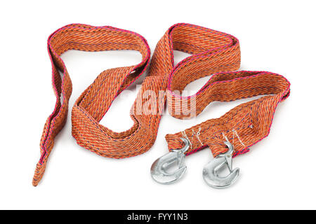 Car towing rope Stock Photo