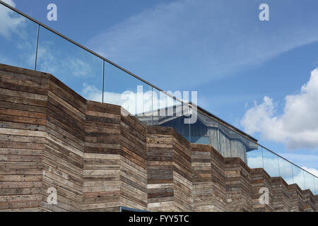 The new Hastings pier opened 27-04-2016, Hastings, East Sussex, UK Stock Photo