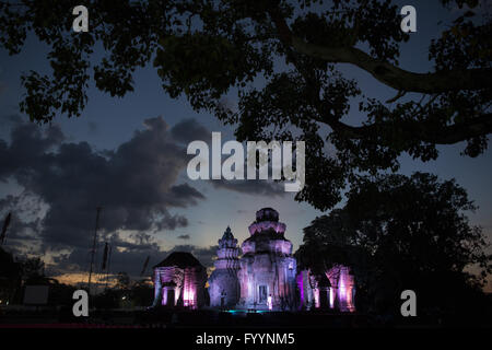 THAILAND ISAN SURIN SIKHORAPHUM TEMPLE Stock Photo