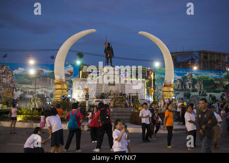 THAILAND ISAN SURIN CITY MONUMENT Stock Photo