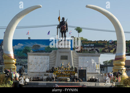 THAILAND ISAN SURIN CITY MONUMENT Stock Photo