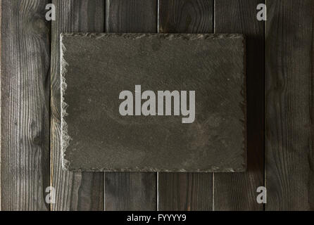 Slate plate Stock Photo